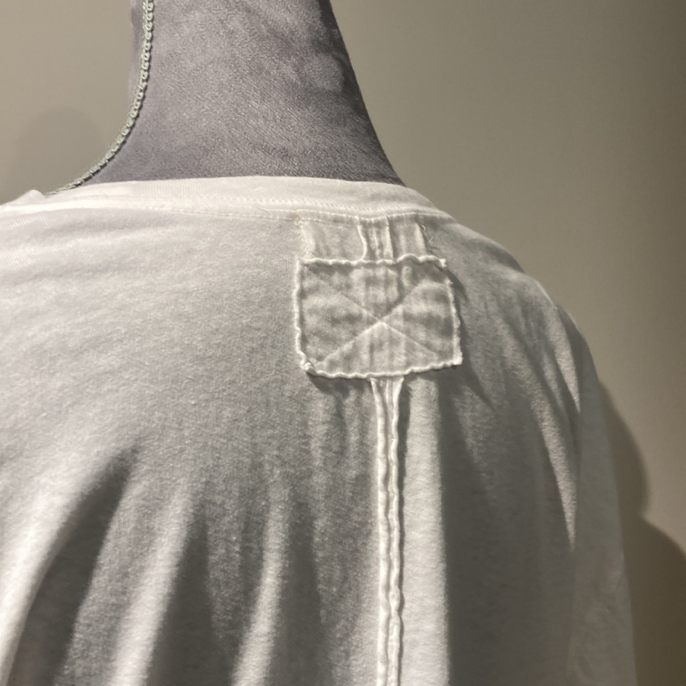 Free People oversized white T-shirt, extra small - Picture 7 of 7